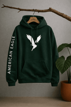 American Eagle - Winter Regular Fit Hoodie - NoirFashion