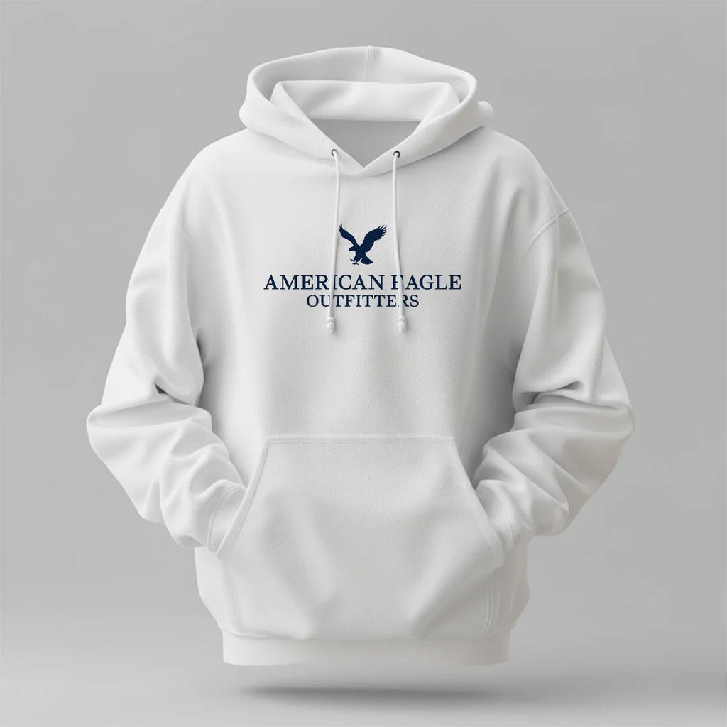 American Eagle - Winter Regular Fit Hoodie - NoirFashion