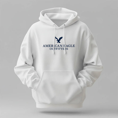 American Eagle - Winter Regular Fit Hoodie - NoirFashion