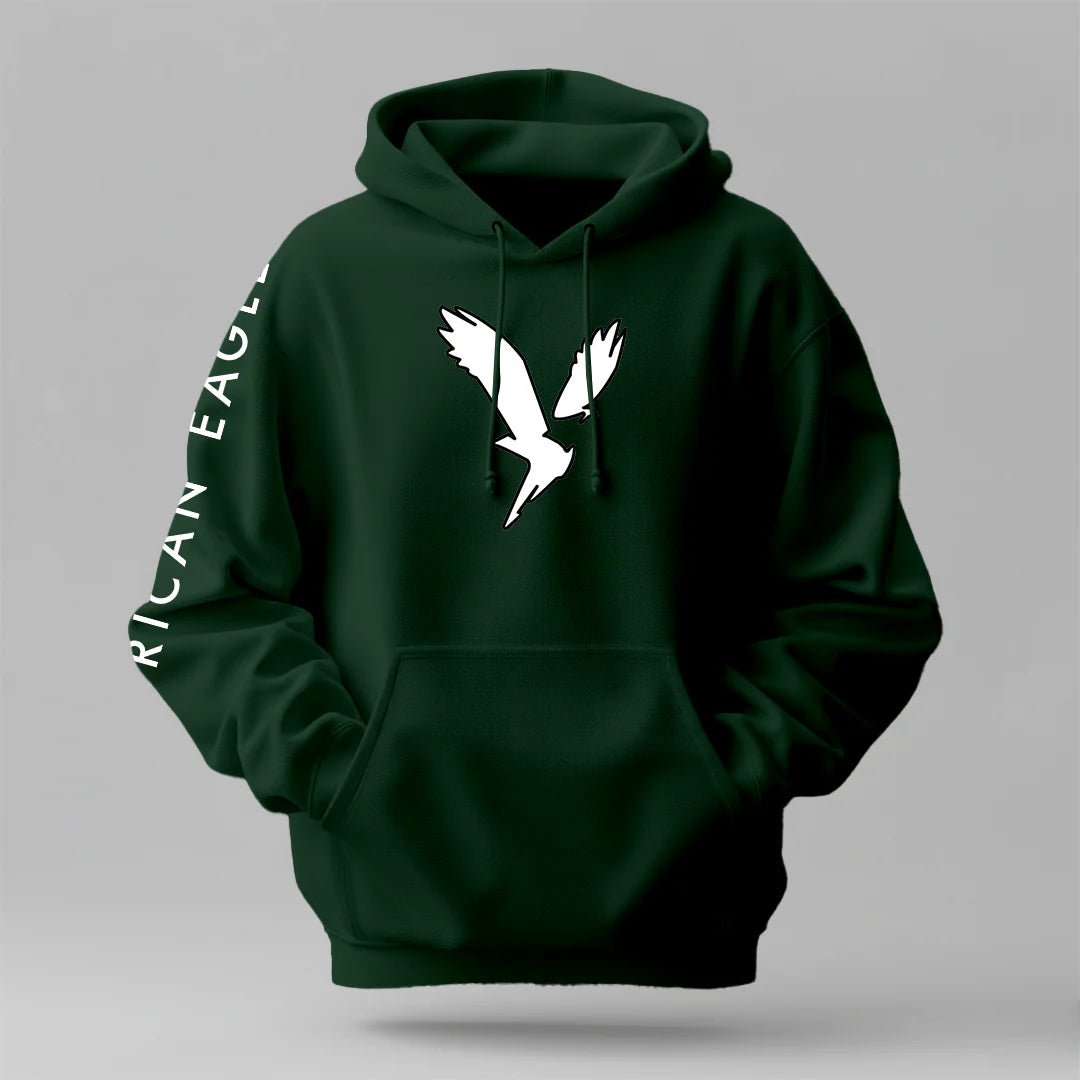 American Eagle - Winter Regular Fit Hoodie - NoirFashion