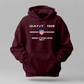 GANT 1949 - Winter Regular Fit Hoodie - NoirFashion