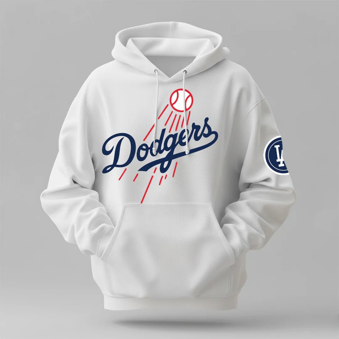 LA Dodgers - Winter Regular Fit Hoodie - NoirFashion
