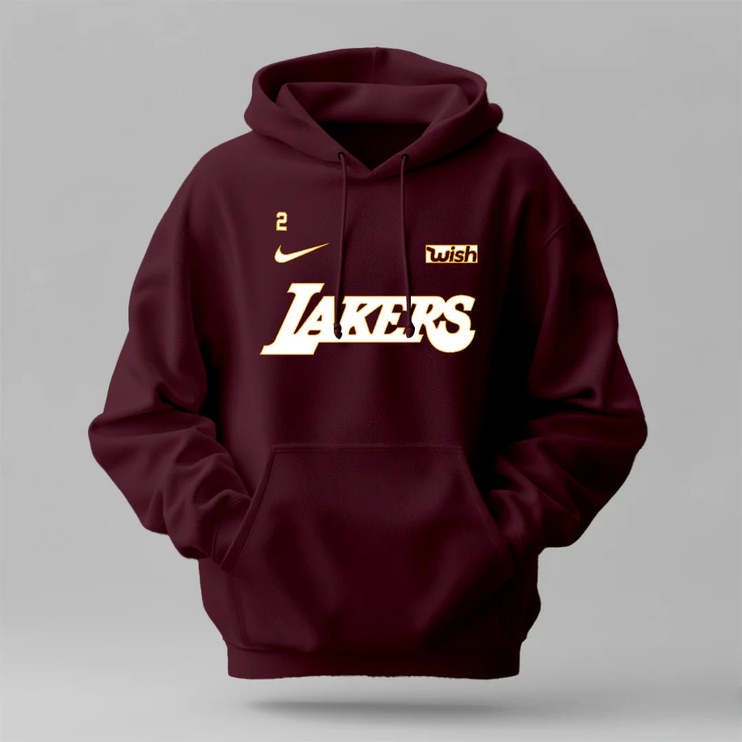 LAKERS - Winter Regular Fit Hoodie - NoirFashion