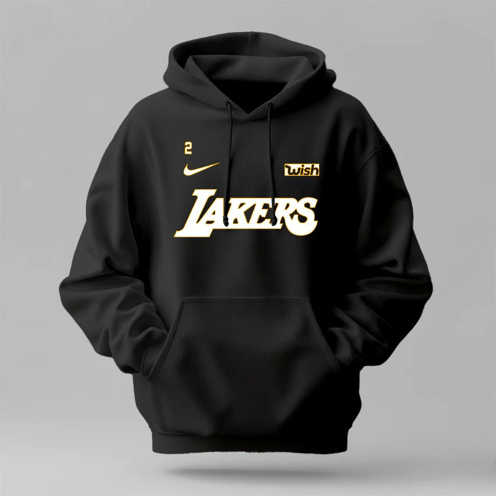 LAKERS - Winter Regular Fit Hoodie - NoirFashion