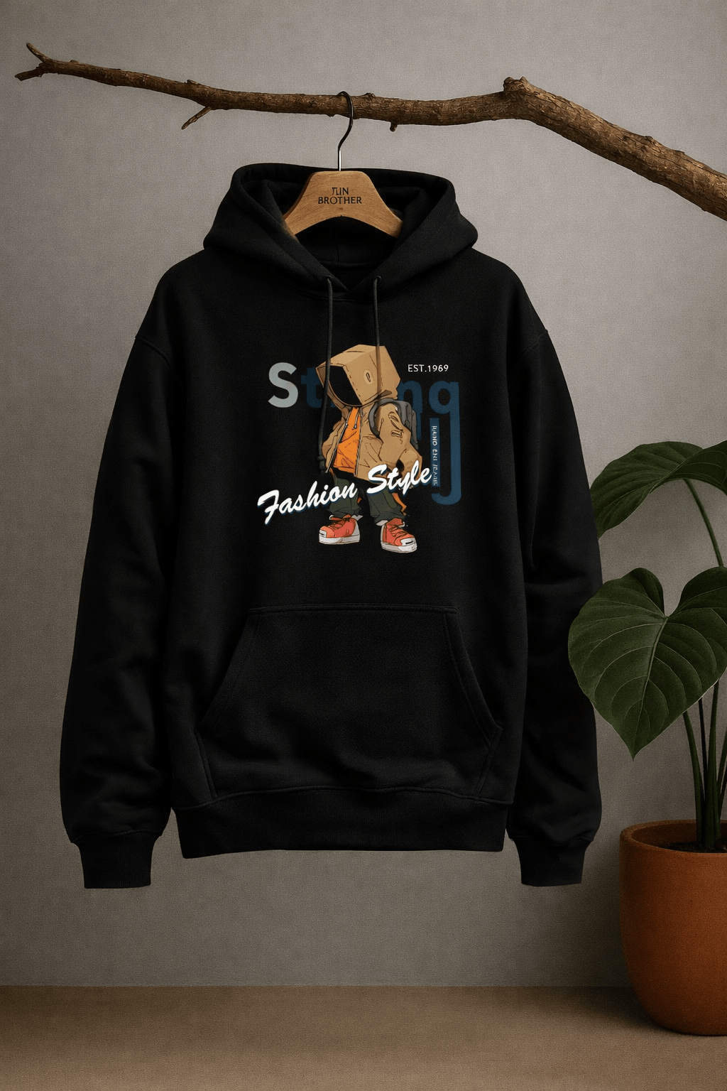 Luxury Winter Regular Fit Hoodie for Modern Youth Style - NoirFashion