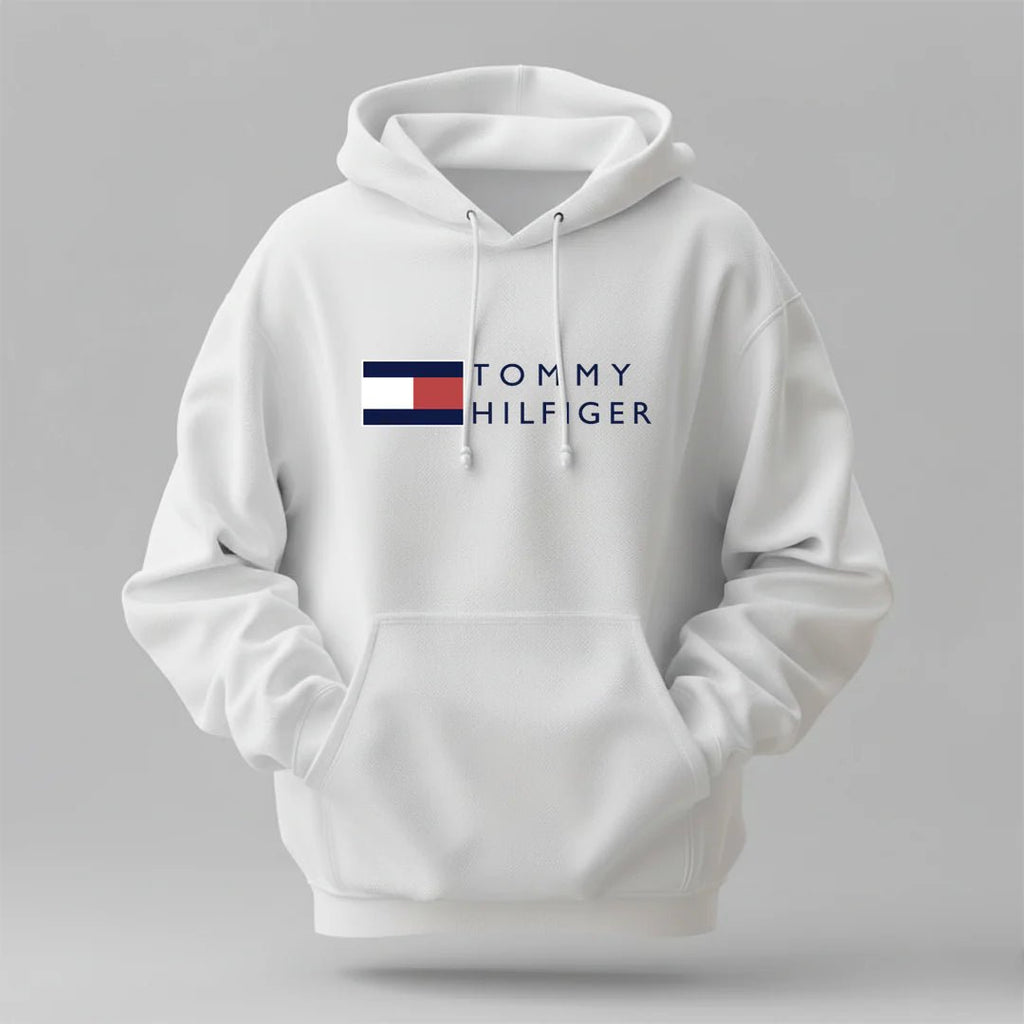 Tommy New Logo - Winter Regular Fit Hoodie - NoirFashion